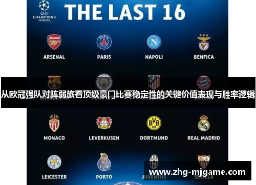 从欧冠强队对阵弱旅看顶级豪门比赛稳定性的关键价值表现与胜率逻辑