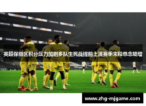 英超保级区积分压力加剧多队生死战提前上演赛季末段悬念陡增 英超保级区积分压力加剧多队生死战提前上演赛季末段悬念陡增